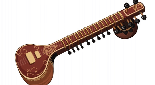 sitar indian instrument